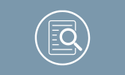 paper with magnifying glass icon