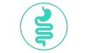 teal canine intestines icon