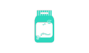 ícone de medicamento verde